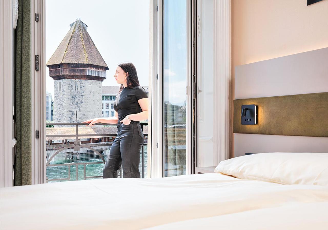 Hotel Pickwick And Pub "The Room With A View" Lucerna Exterior foto